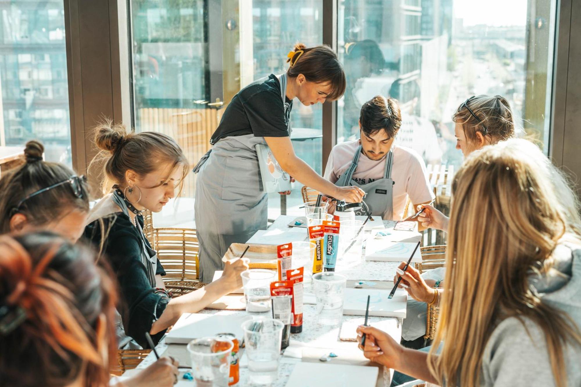 Next House Copenhagen旅舍 外观 照片 Art workshop in Belgrade